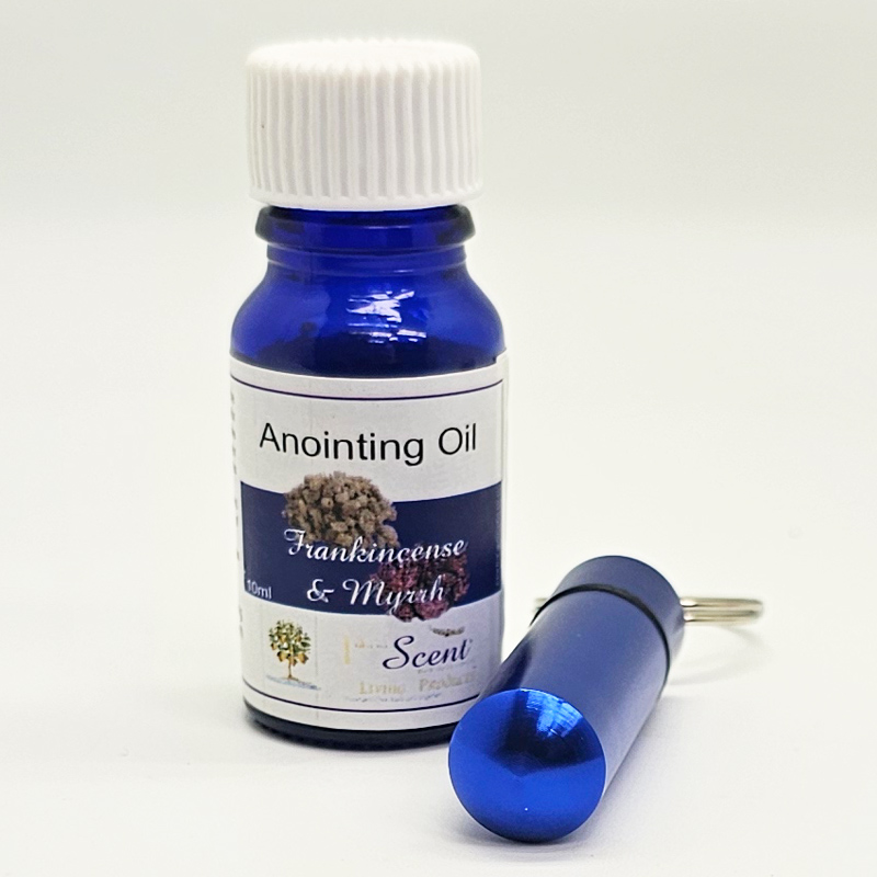Anointing Oil & Key Vial Gift Pack - Frankincense & Myrrh - Image 2