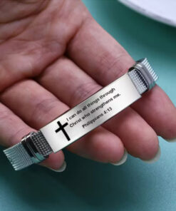 Bracelet - Stainless Steel (I can do all things)