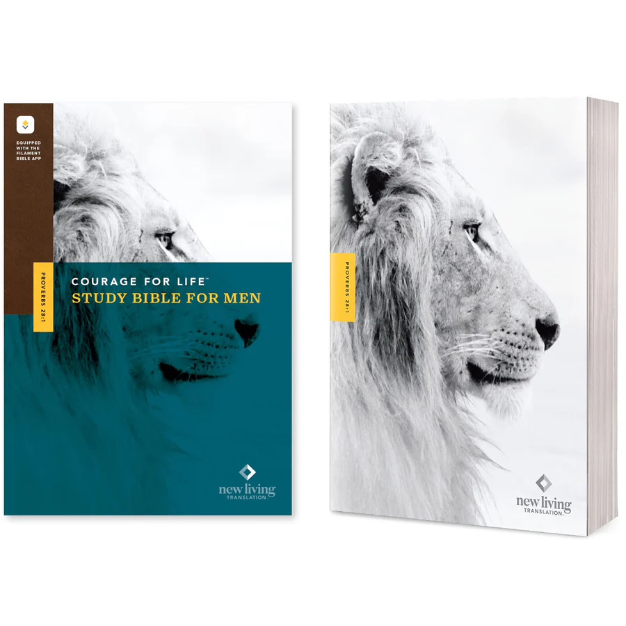 Bible - New Living Translation - Courage For Life - Study Bible For Men - Image 3
